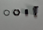 Preview: VY601292 LED-Fassung 10/5mmLED Metall/M8